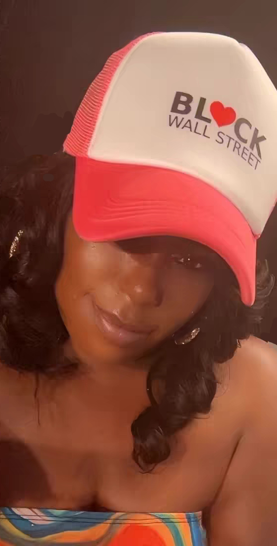 Heart Black Wall Street hat