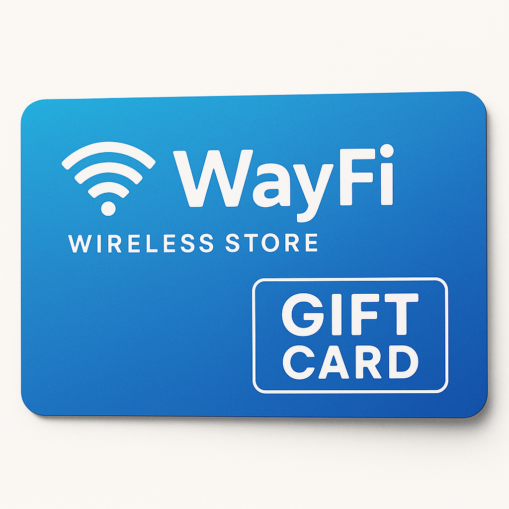 WayFi Wireless Store Gift Card