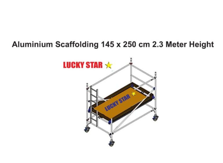 Aluminium Scaffolding Double Width 2.2 Mtrs