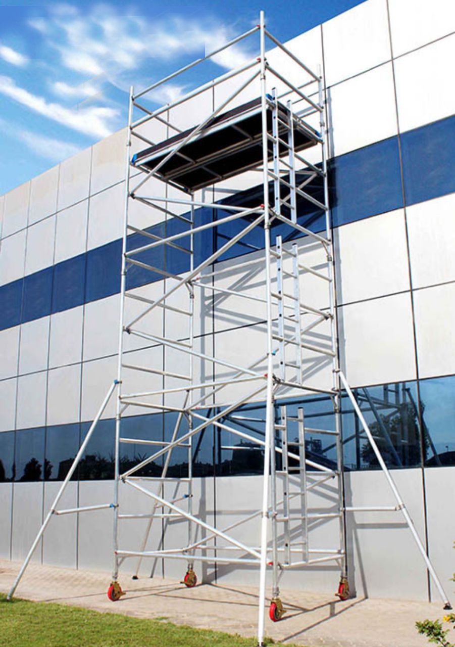 Aluminium Scaffolding Double Width 7.2 Mtrs