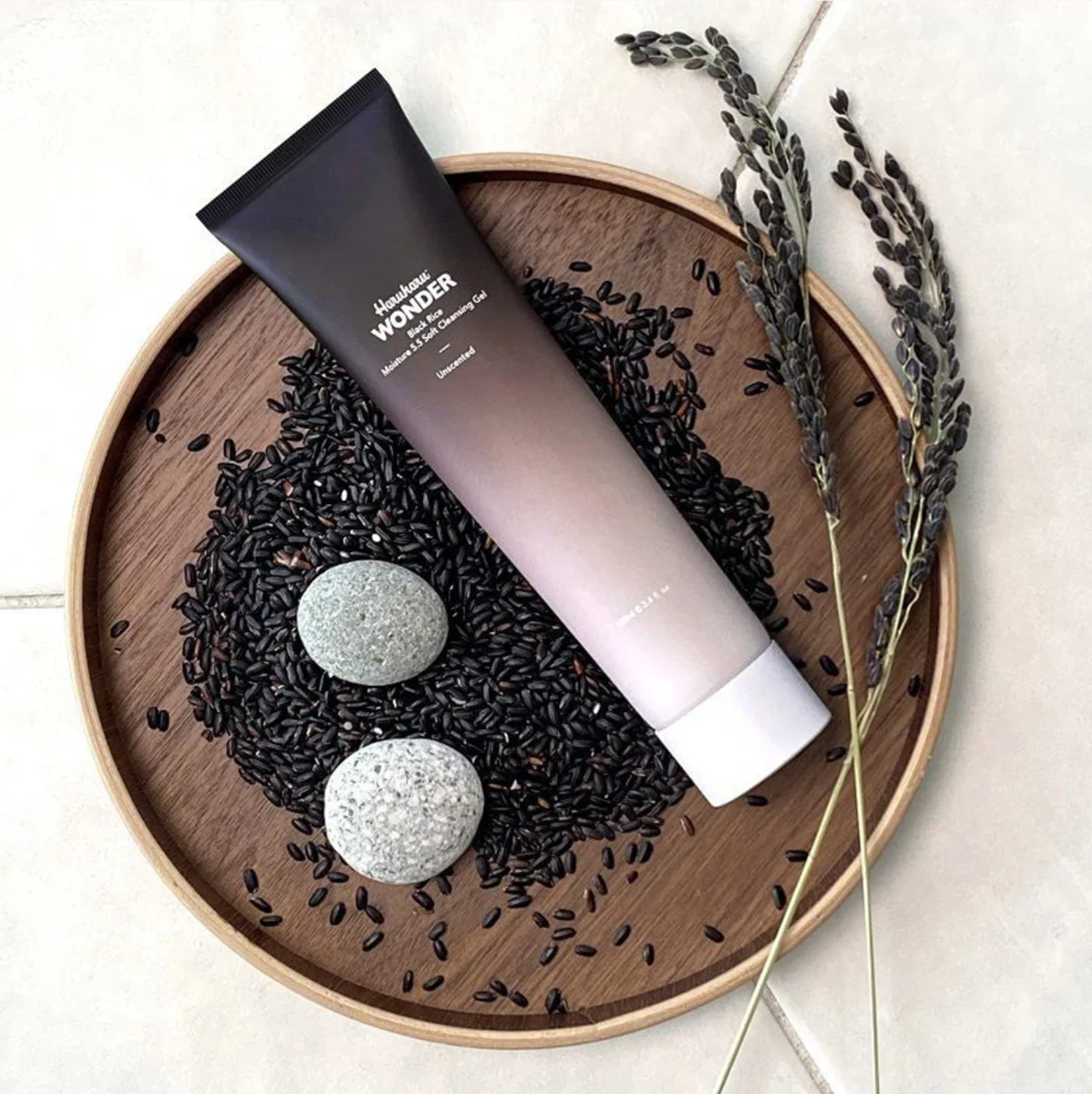 HARUHARU WONDER - Gel Nettoyant Doux Hydratant au Riz Noir 5.5