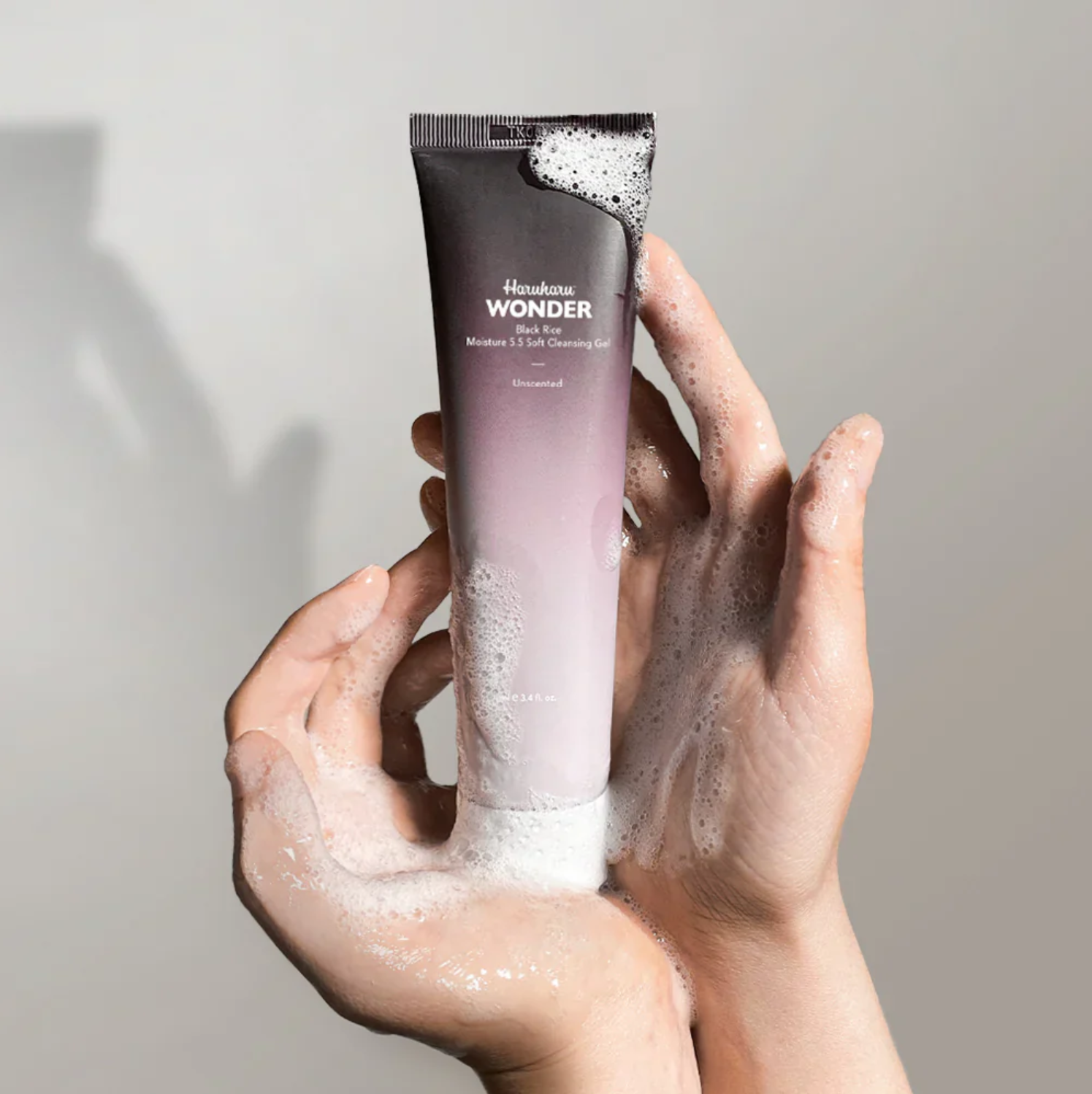 HARUHARU WONDER - Gel Nettoyant Doux Hydratant au Riz Noir 5.5