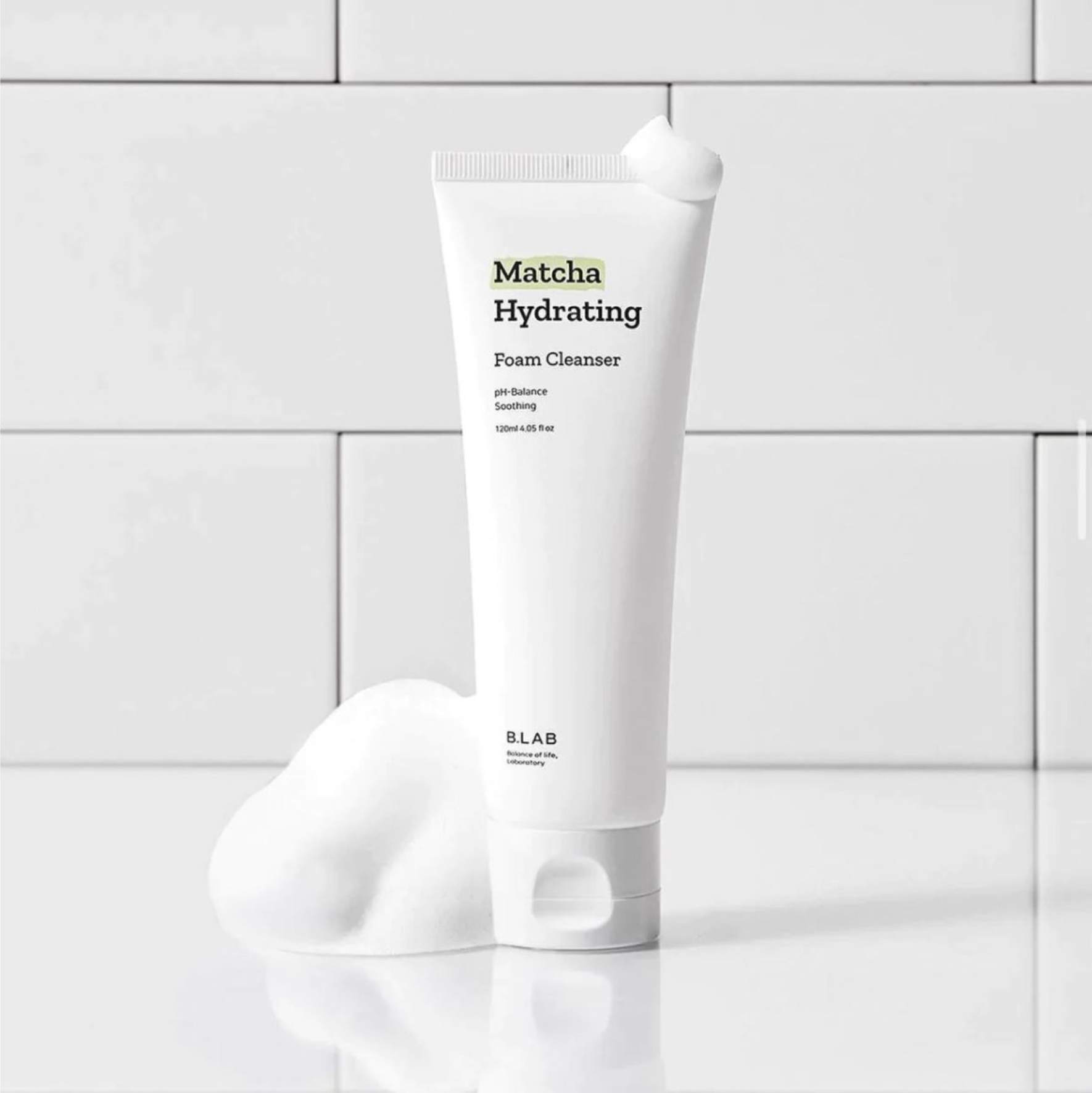 B.LAB - Nettoyant Moussant Hydratant au Matcha