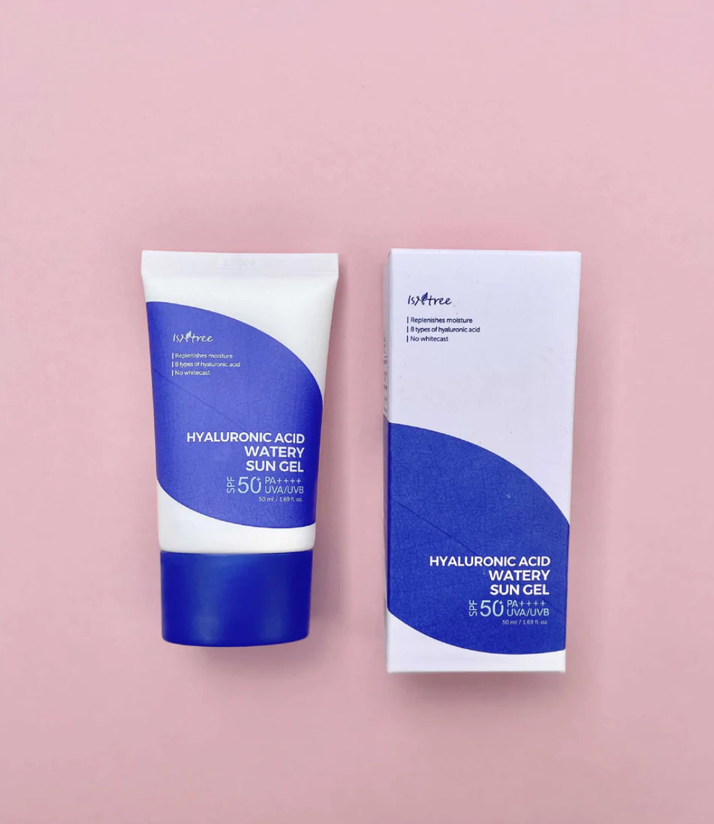 IsNtree - Gel Solaire Hydratant à l'Acide Hyaluronique SPF 50+