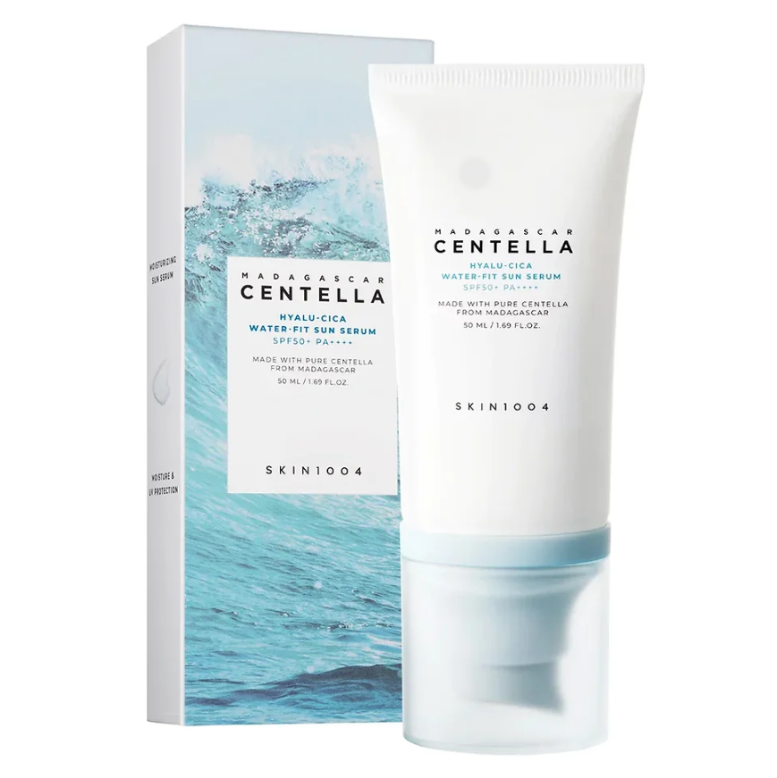 SKIN1004 - Sérum Solaire Water-Fit Hyalu-Cica à la Centella de Madagascar
