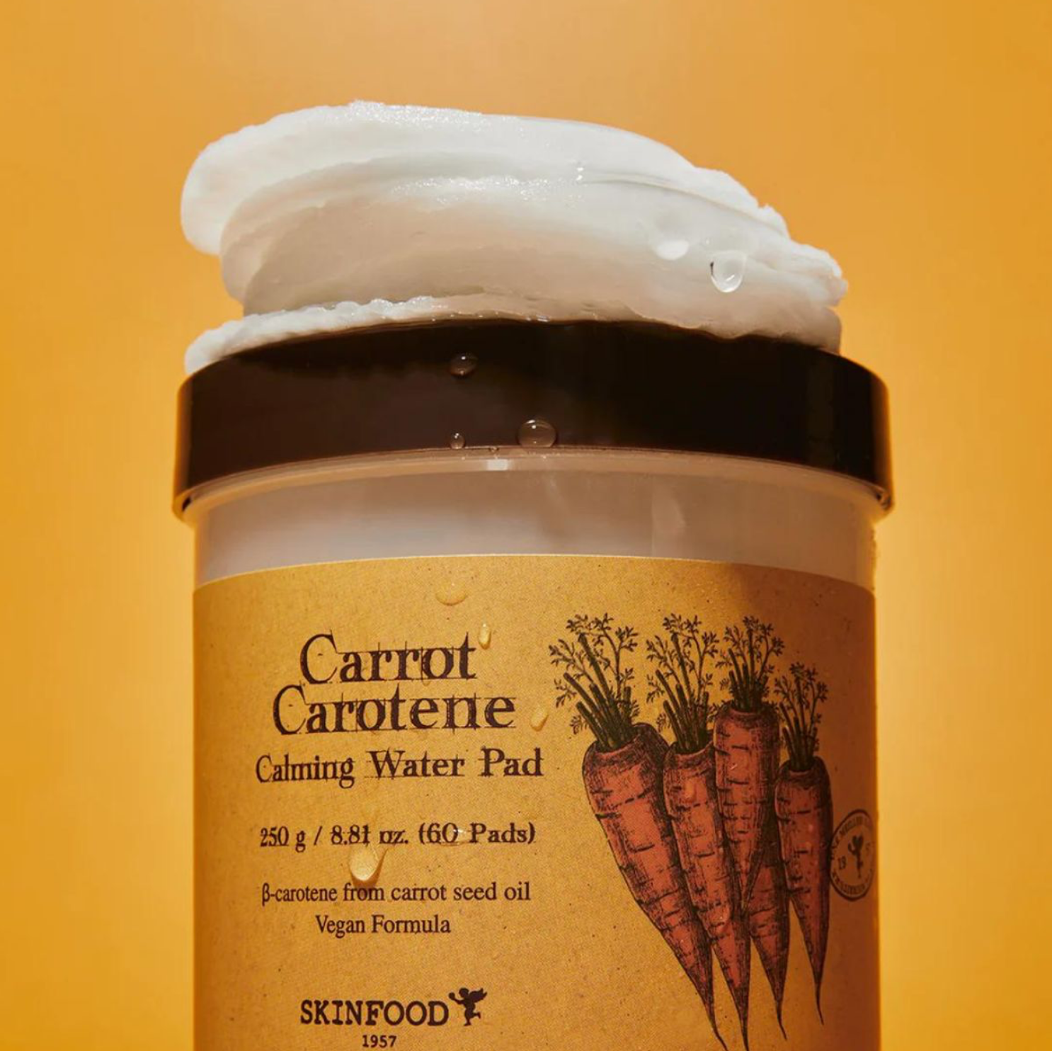 SKINFOOD - Pads apaisants Carrot Carotène