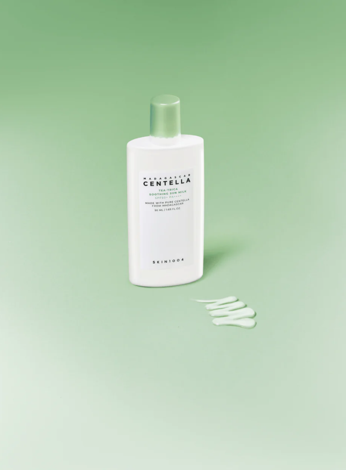 SKIN1004 - Lait Solaire Apaisant Tea-Trica Centella Madagascar