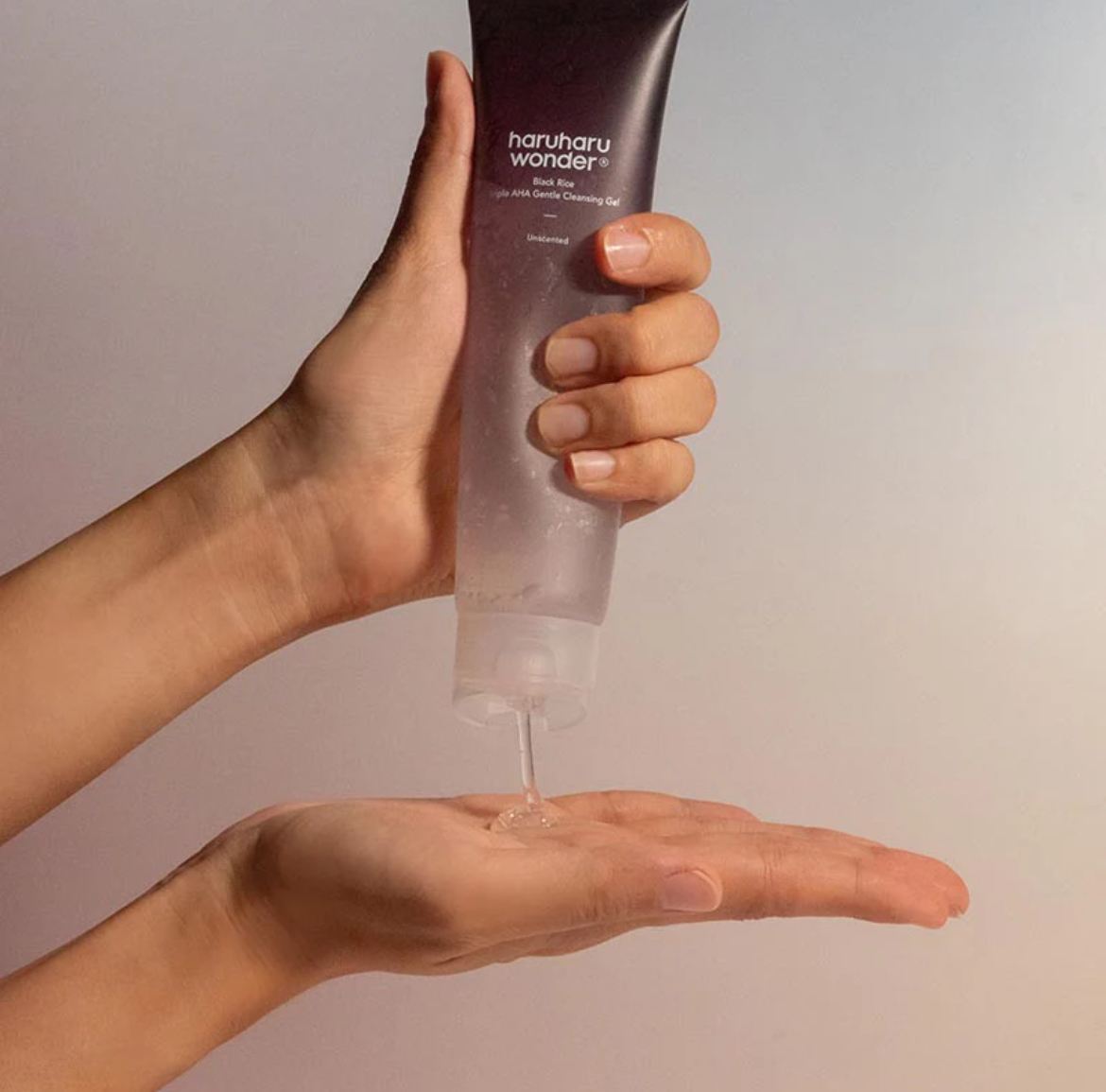 HARUHARU WONDER - Gel nettoyant doux triple AHA au riz noir