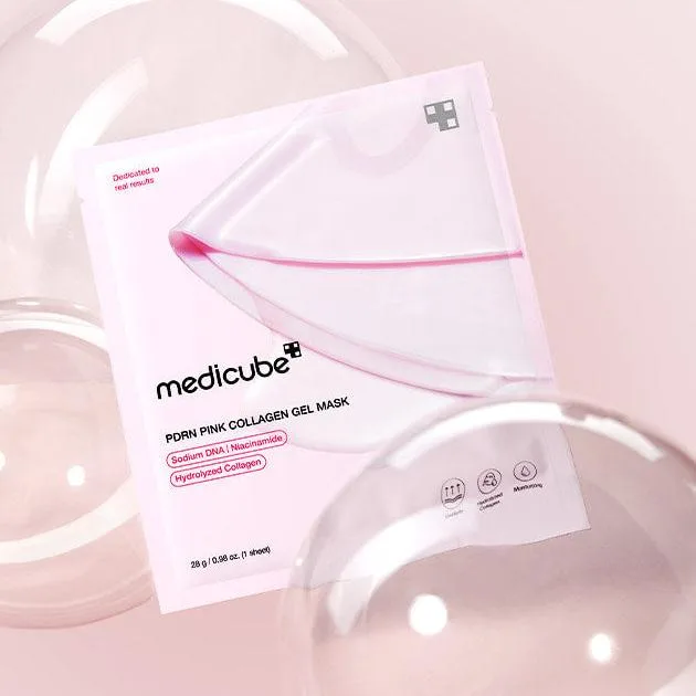 MEDICUBE - Masque gel au collagène rose PDRN