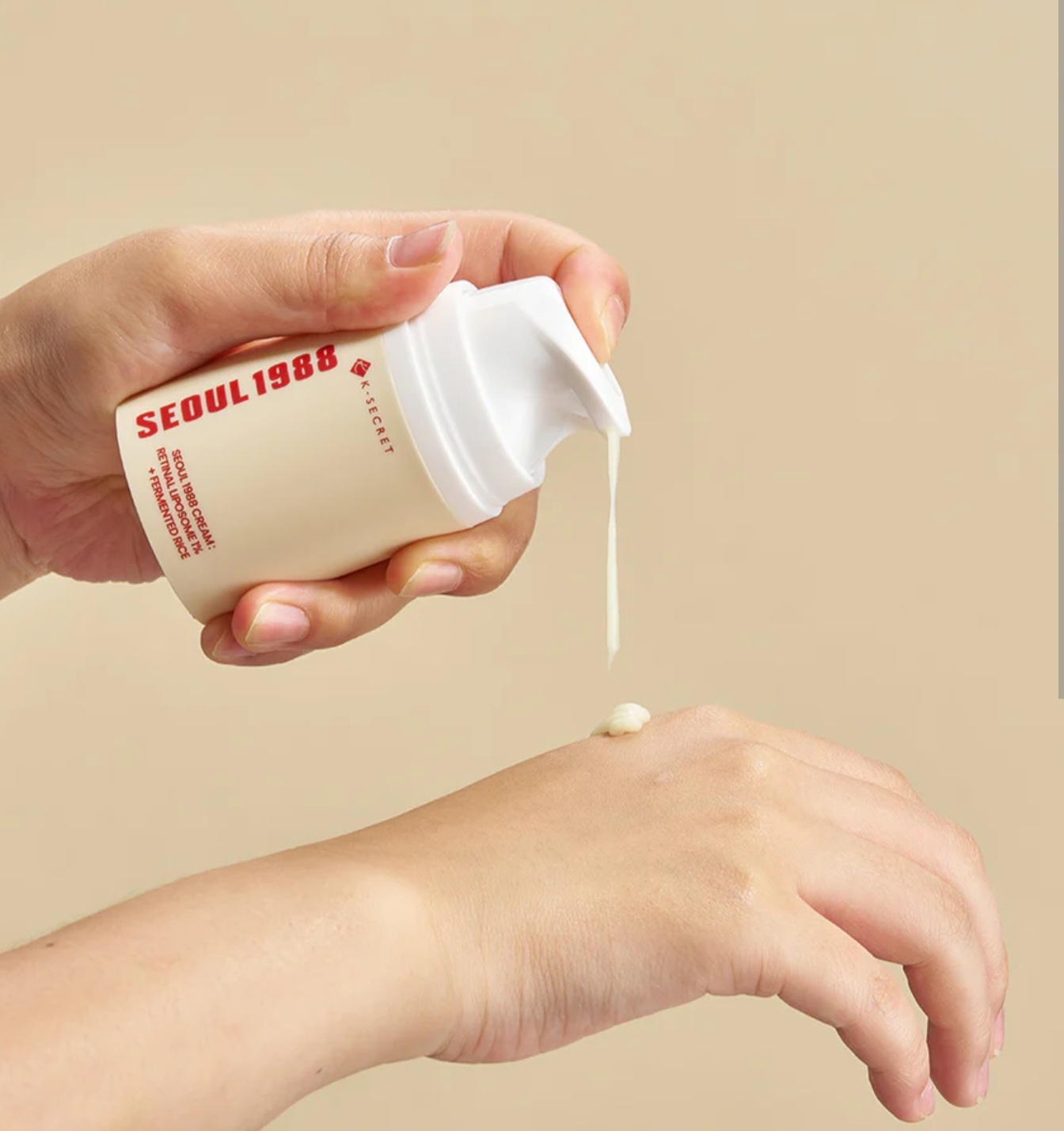 KSECRET- Crème SEOUL 1988 : Retinal 1% + Riz fermenté