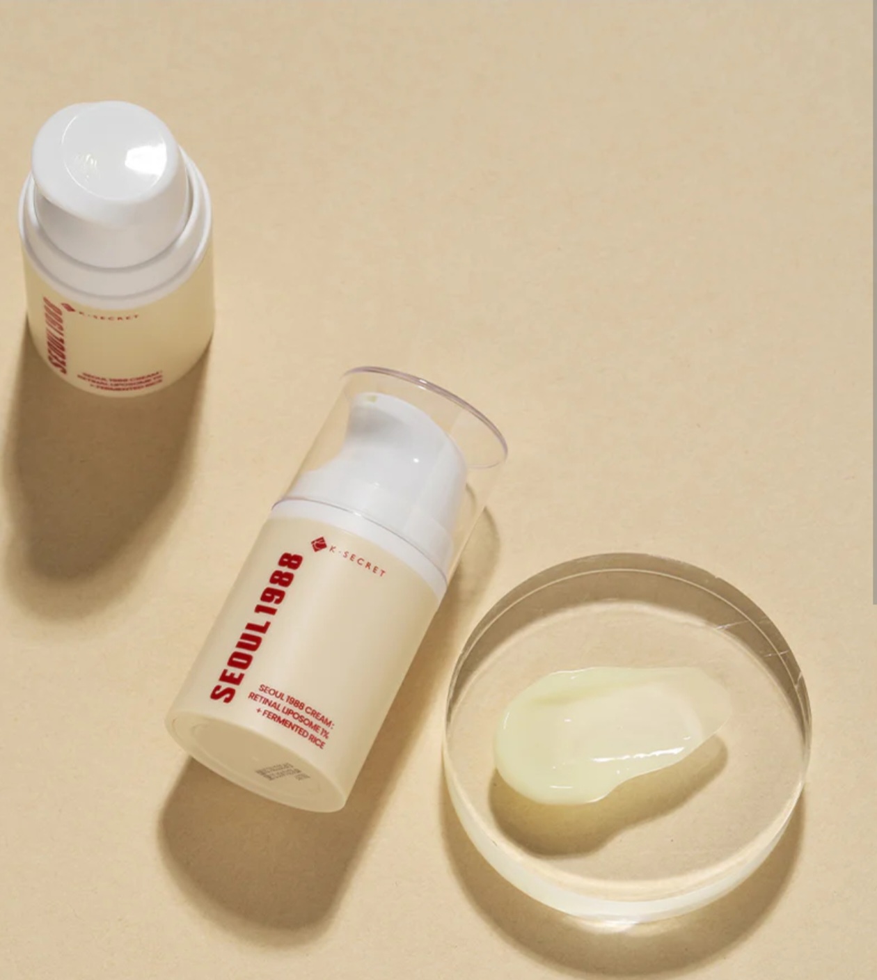 KSECRET- Crème SEOUL 1988 : Retinal 1% + Riz fermenté