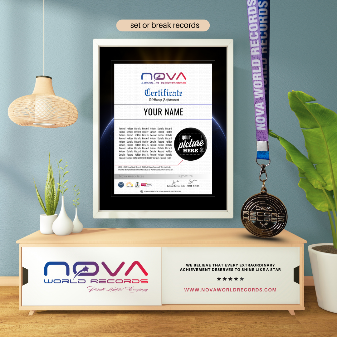 Certificate Frame with Medal