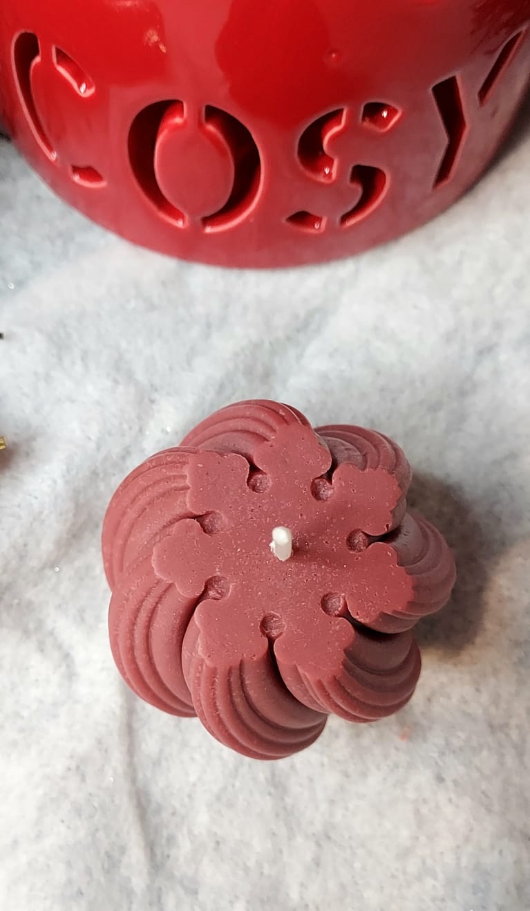 Bougie décorative Flocon