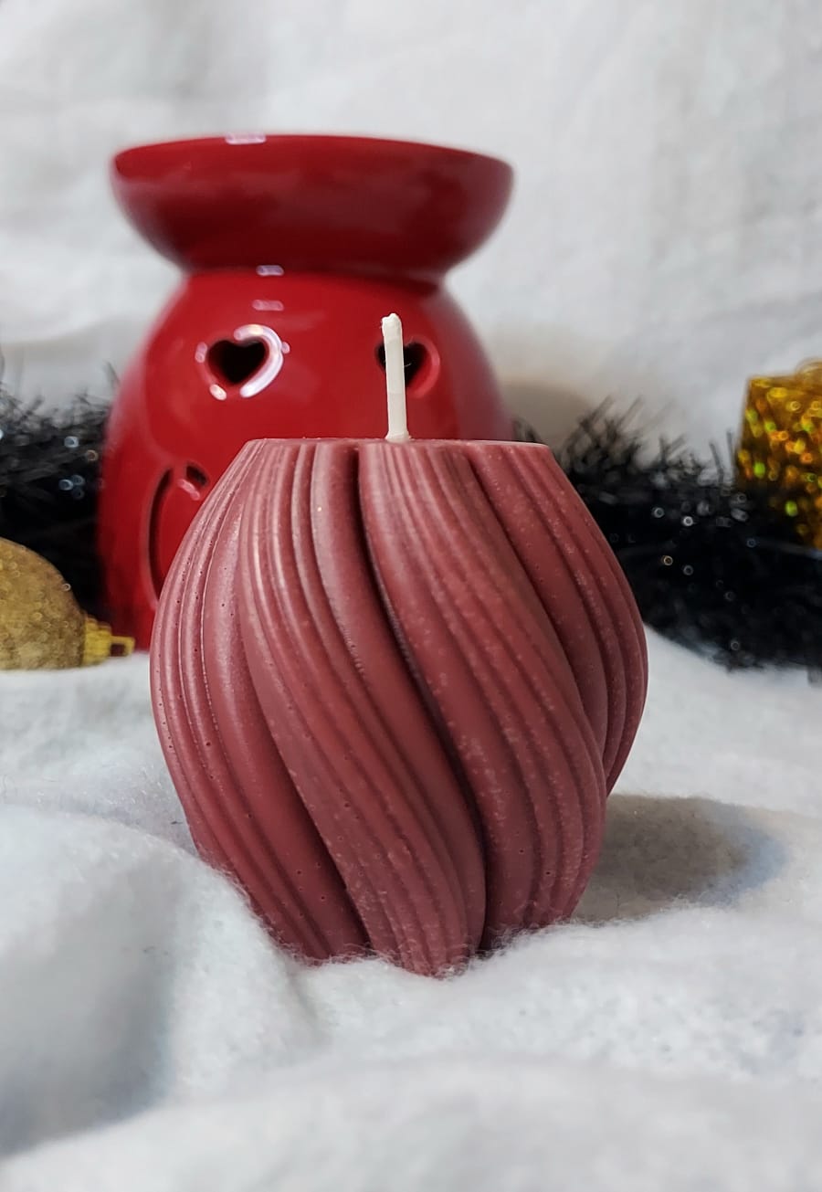 Bougie décorative Flocon