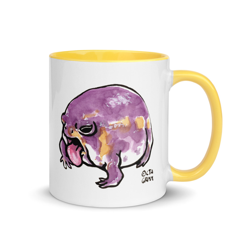 Octagrimms Emotional Frog "Ew"