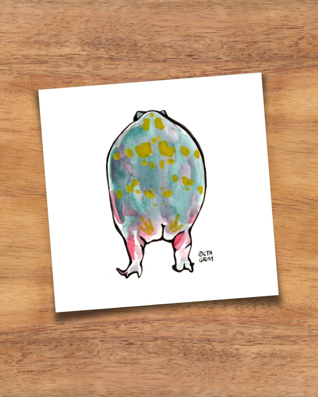 Froschkarte "Froggels"