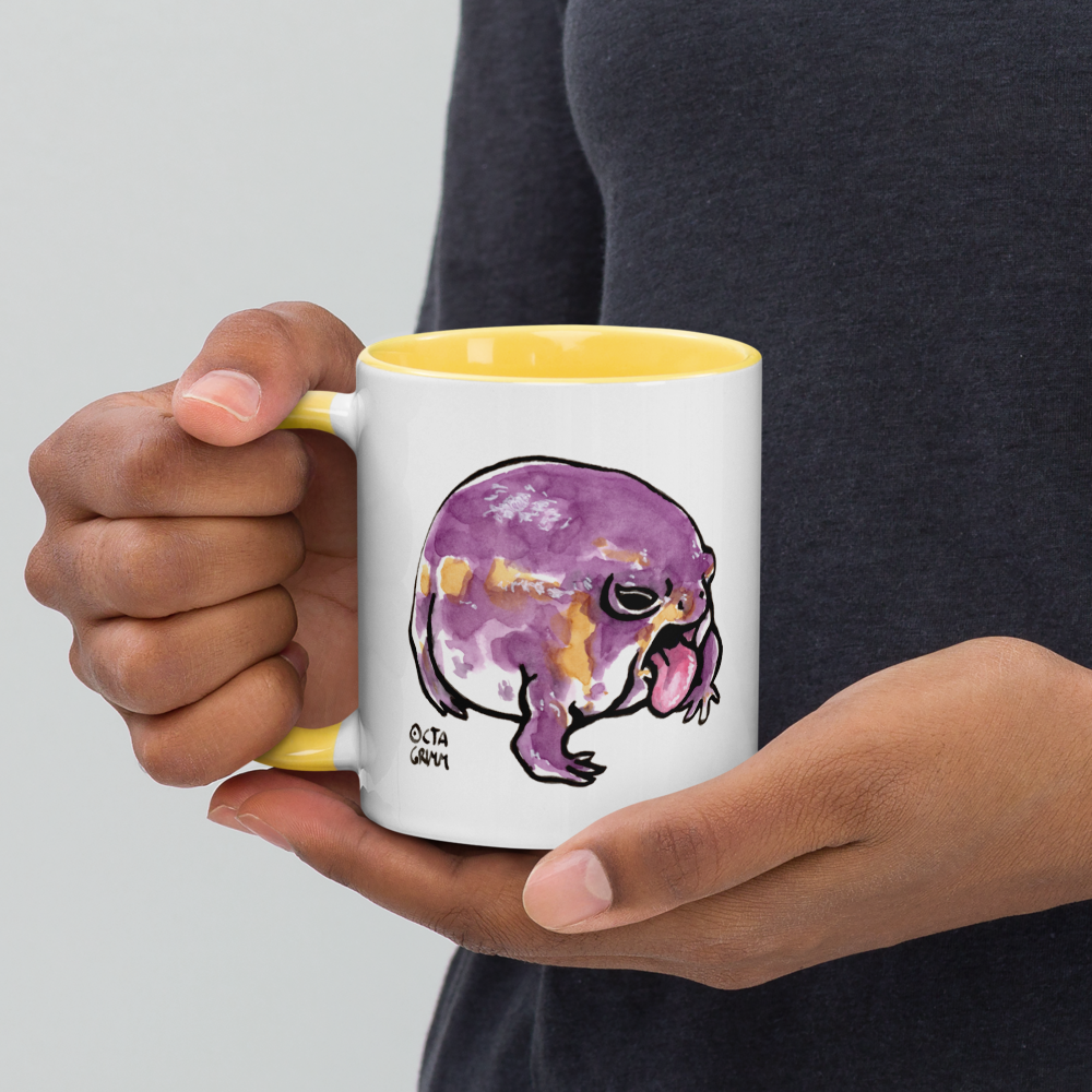 Octagrimms Emotional Frog "Ew"