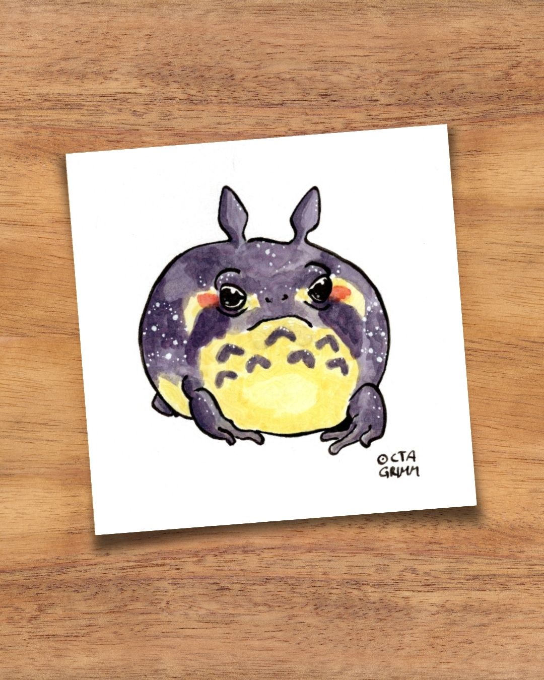 Froschkarte "Totofrog"