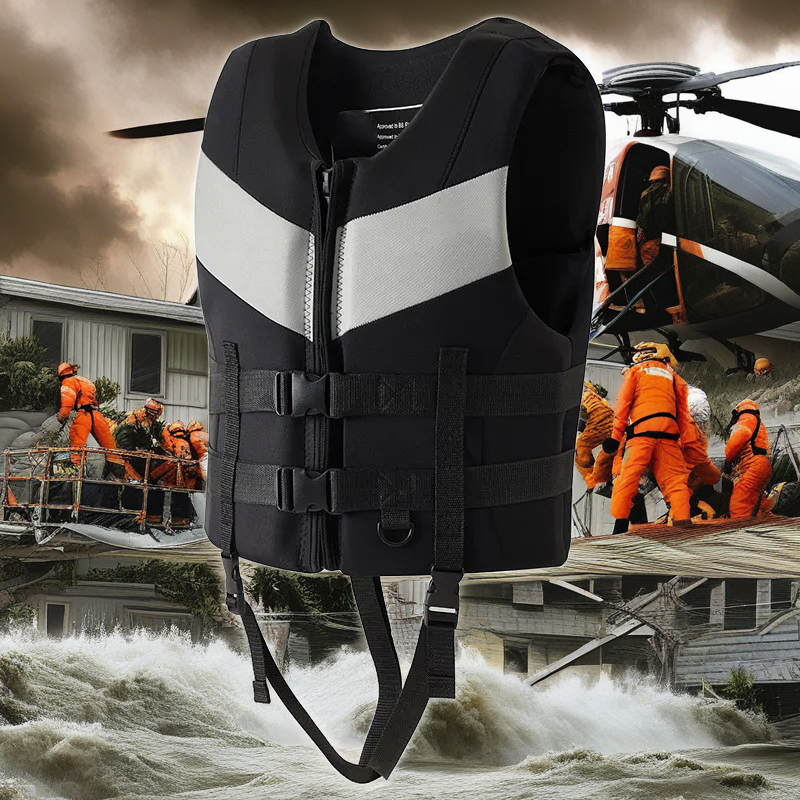 Premium Rettungsweste für Erwachsene - Zubehör für den Notfallrucksack