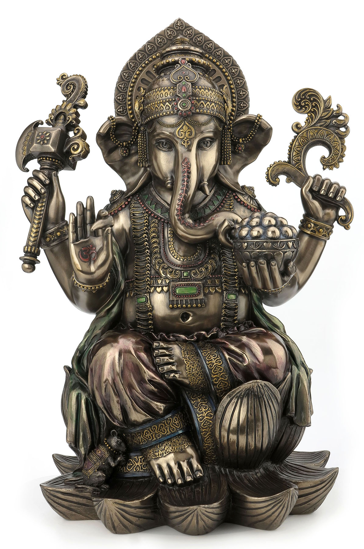 LORD GANESHA SITTING ON LOTUS