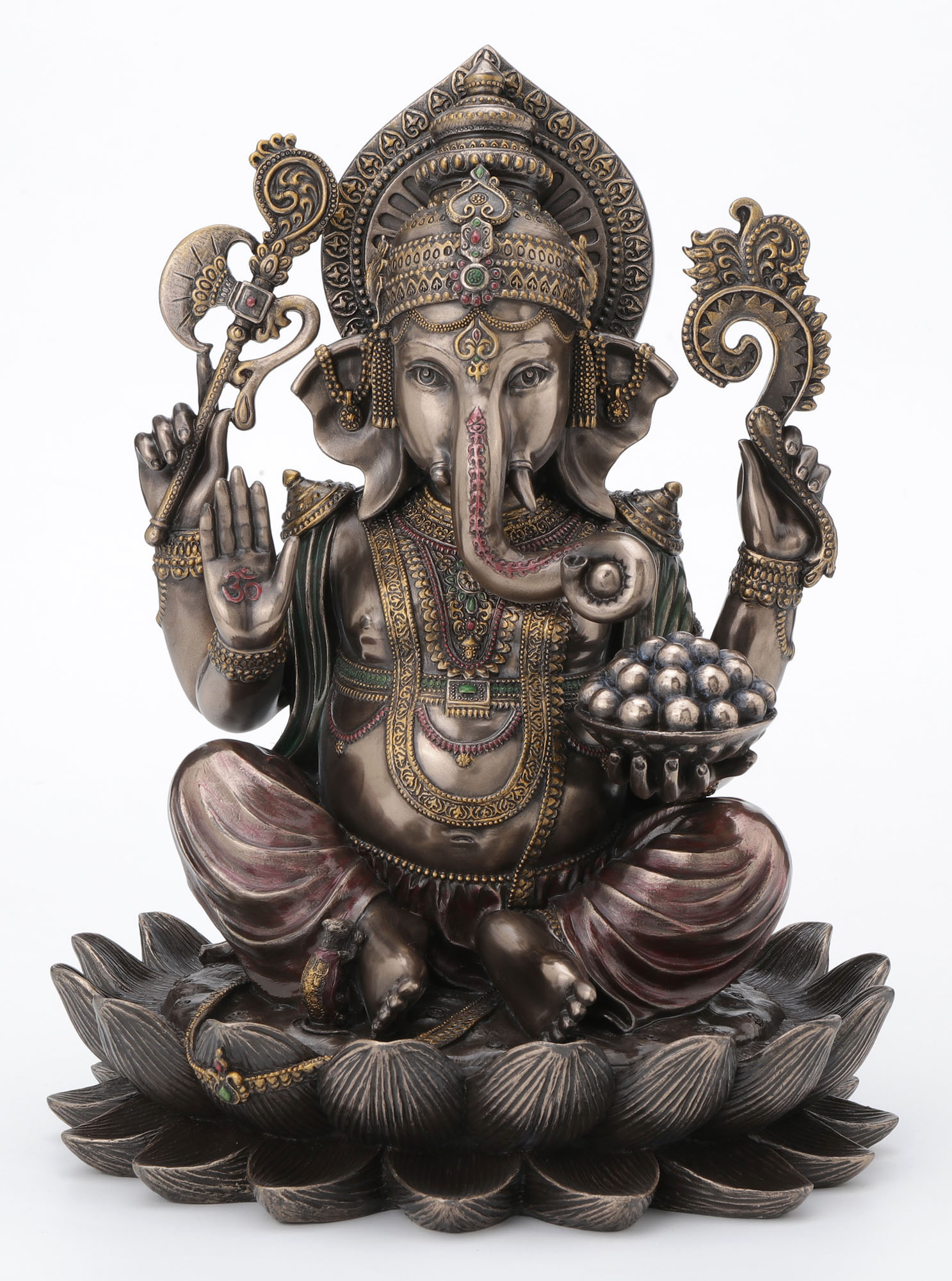 GANESHA SITTING ON LOTUS