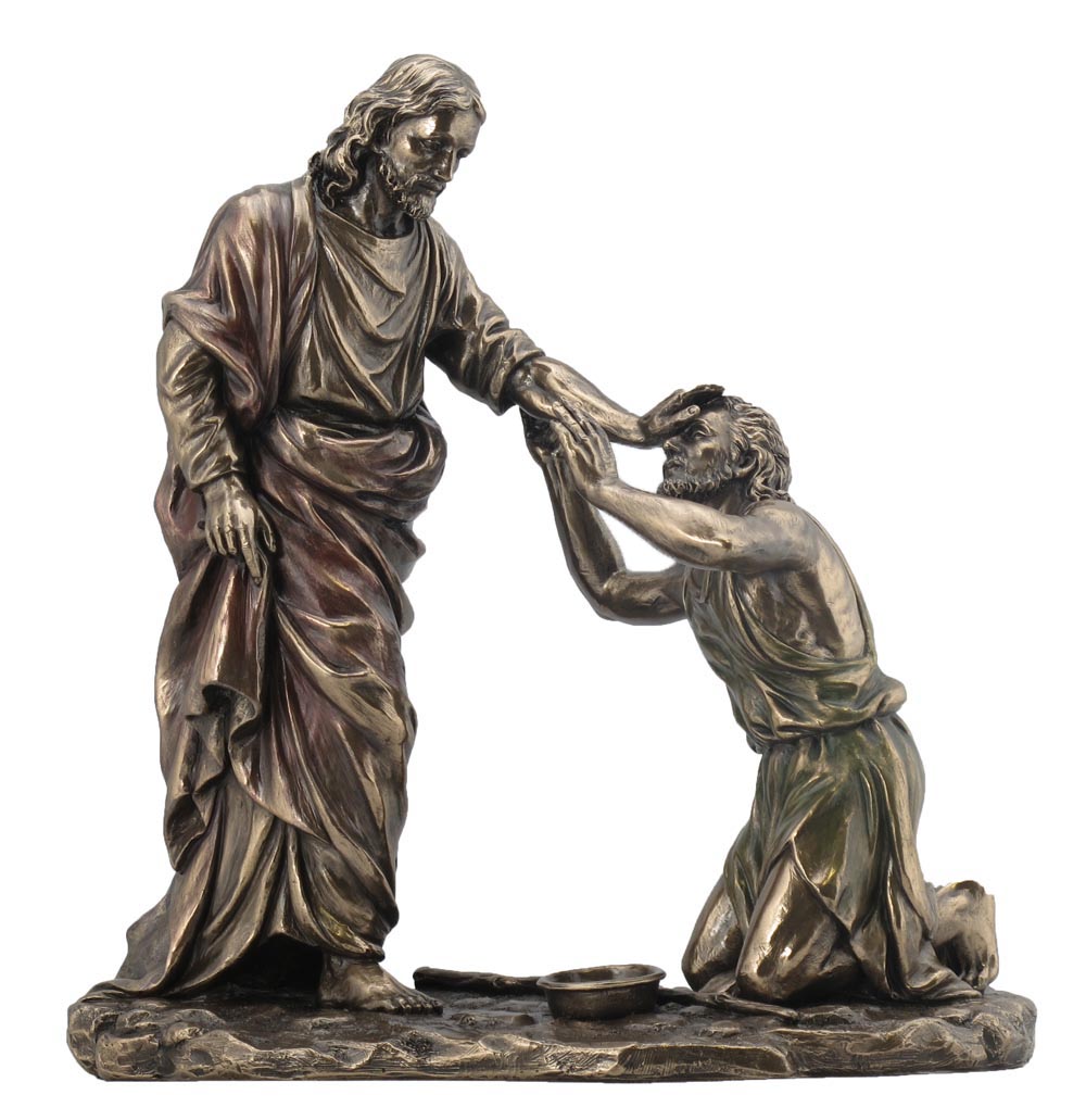 JESUS HEALING BLIND MAN