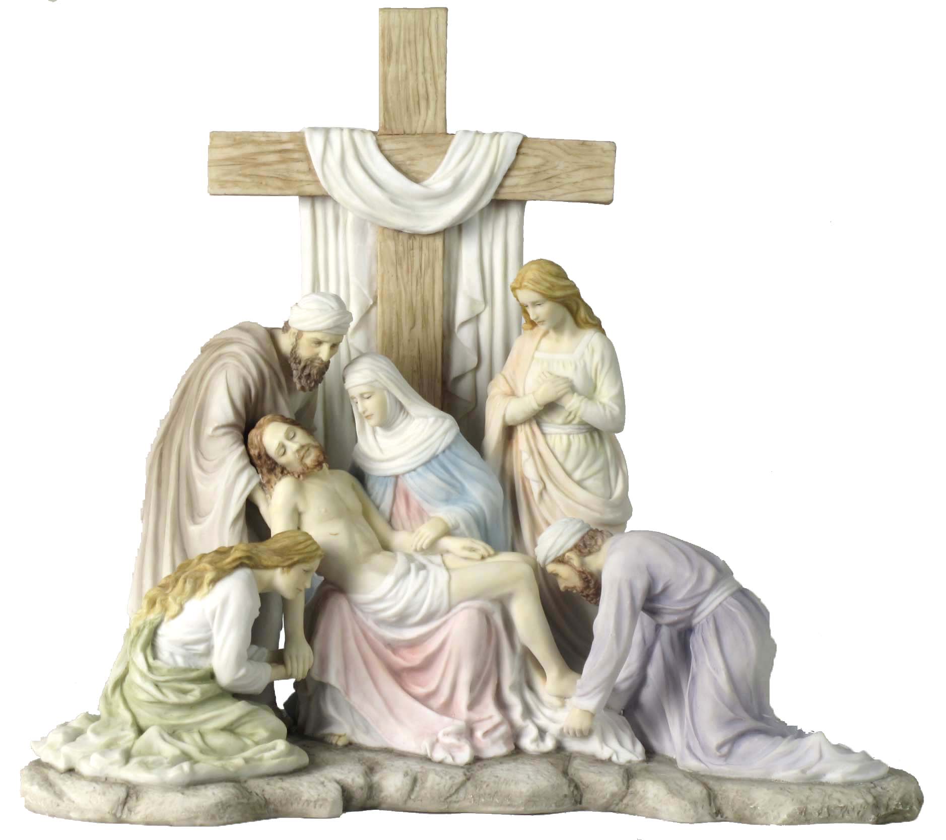 JESUS REMOVED FROM THE CROSS IN CALVARY