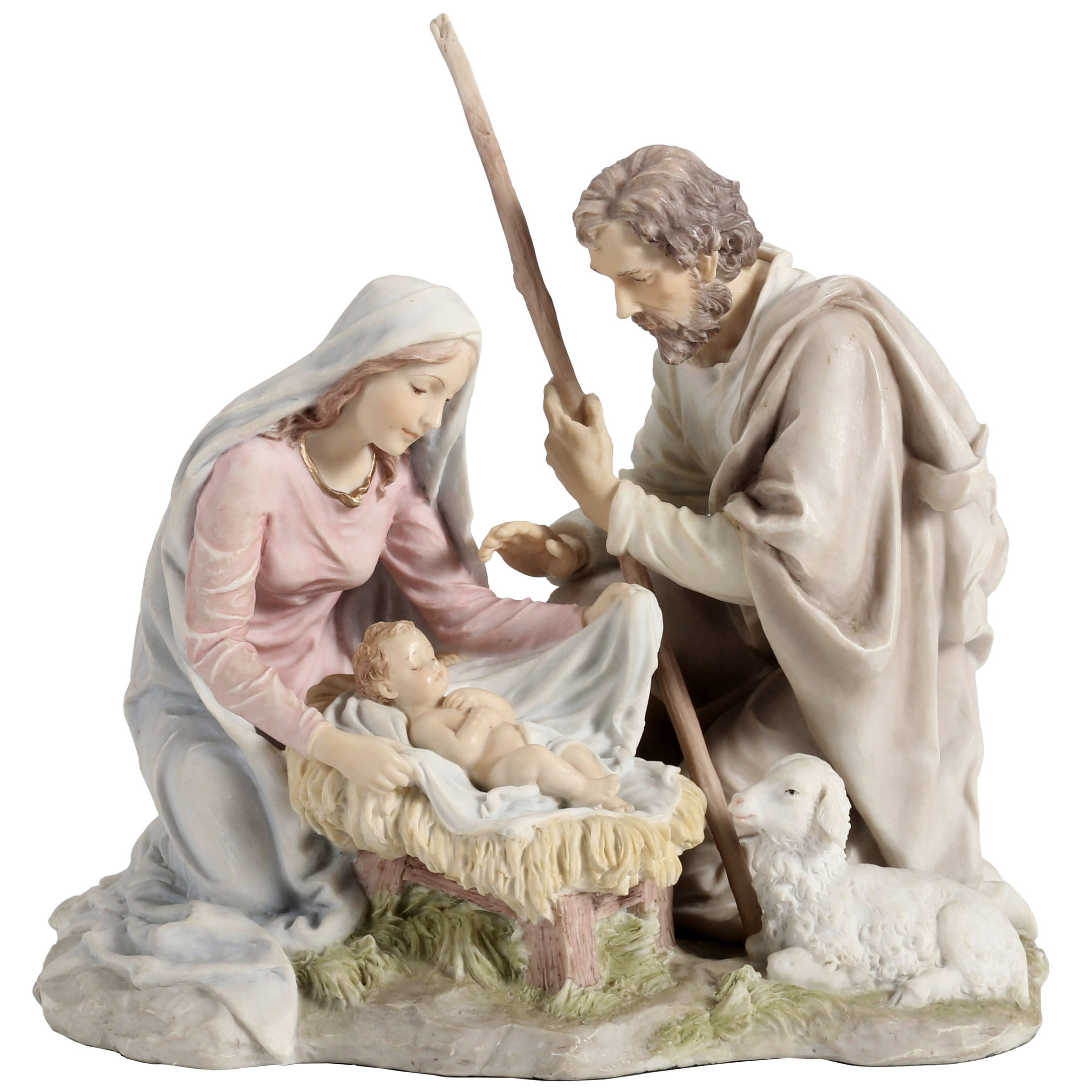 NATIVITY - BABY JESUS, MARY AND JOSEPH