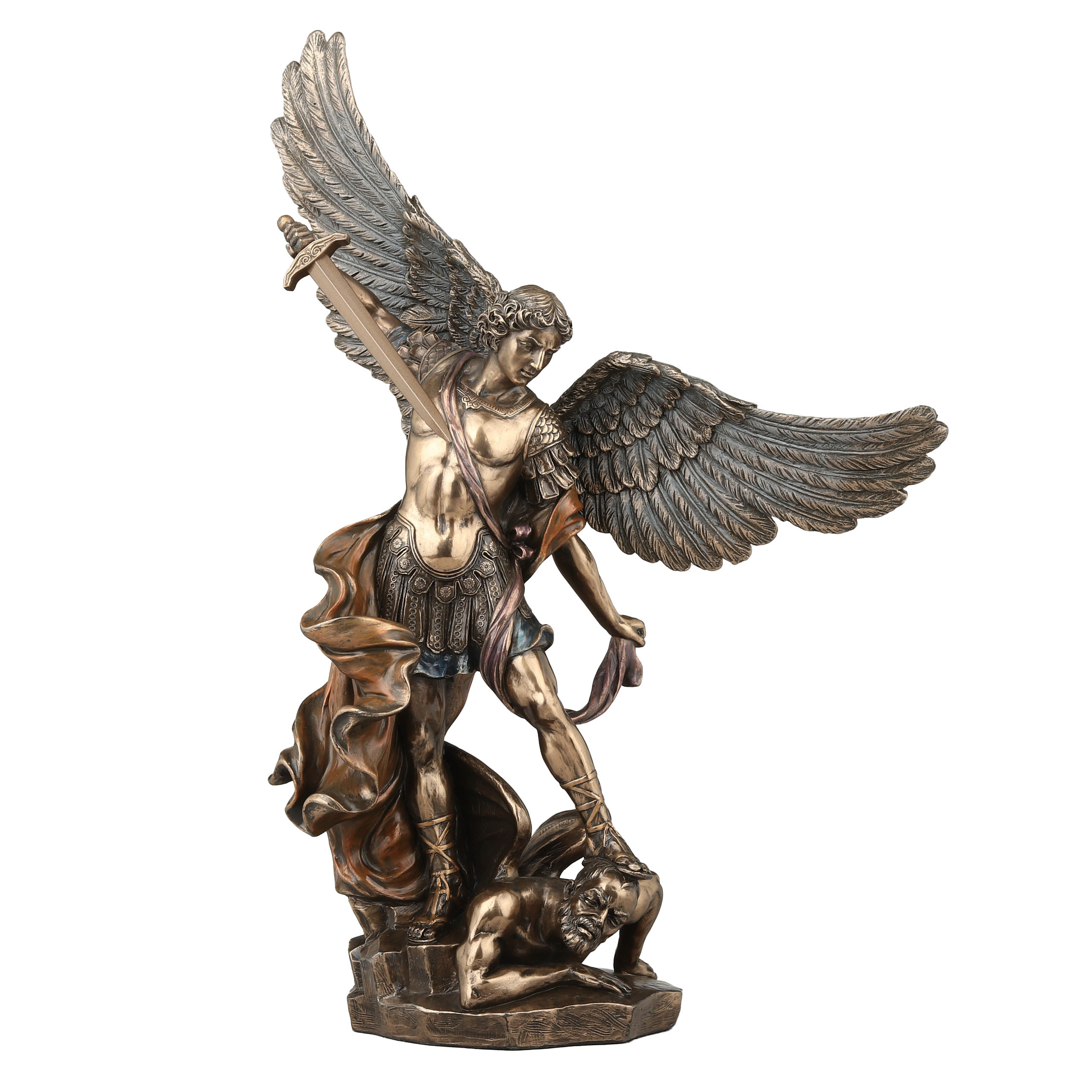 ST. MICHAEL TRAMPLES DEMON