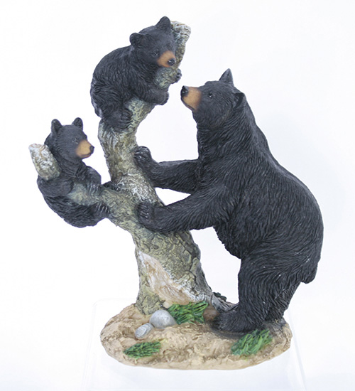 Bear & Cubs in a Tree