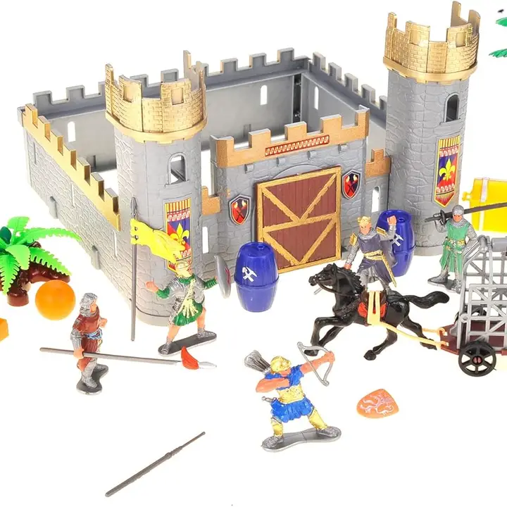 Medieval Castle Knight Action Figure Toy Army Playset