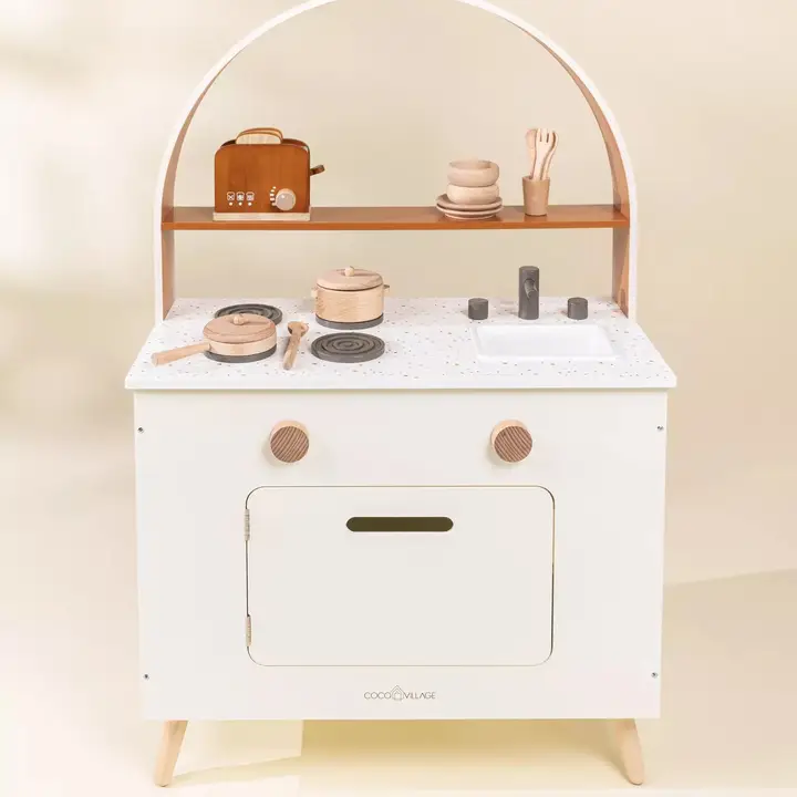 Wooden Kitchen Playset