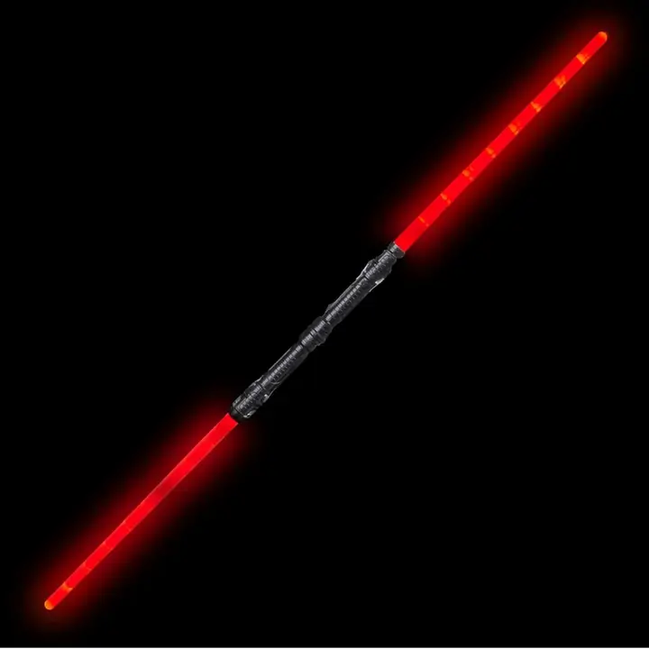 Super Bright Red Light-Up Double Saber For Kids