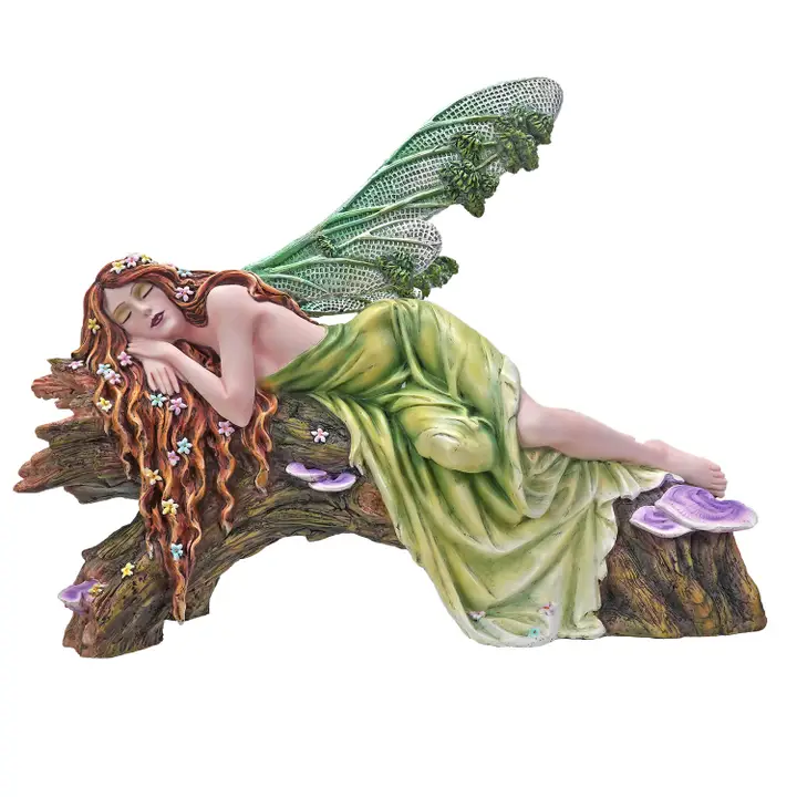Sleeping Fairy in the Forest