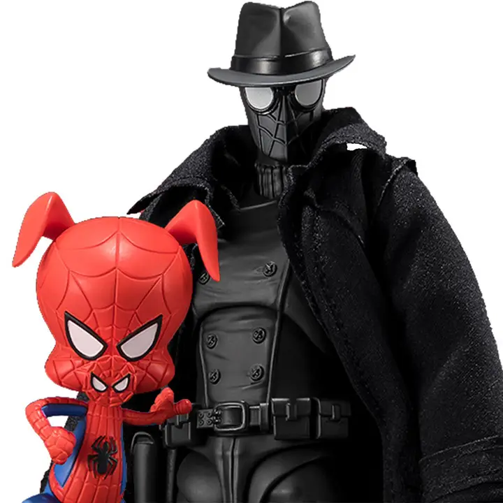 Spider-Man: Spider-Verse Noir & Spider-Ham Figures 2-Pack