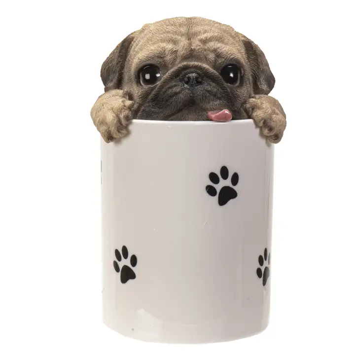 Pug Storage Jar