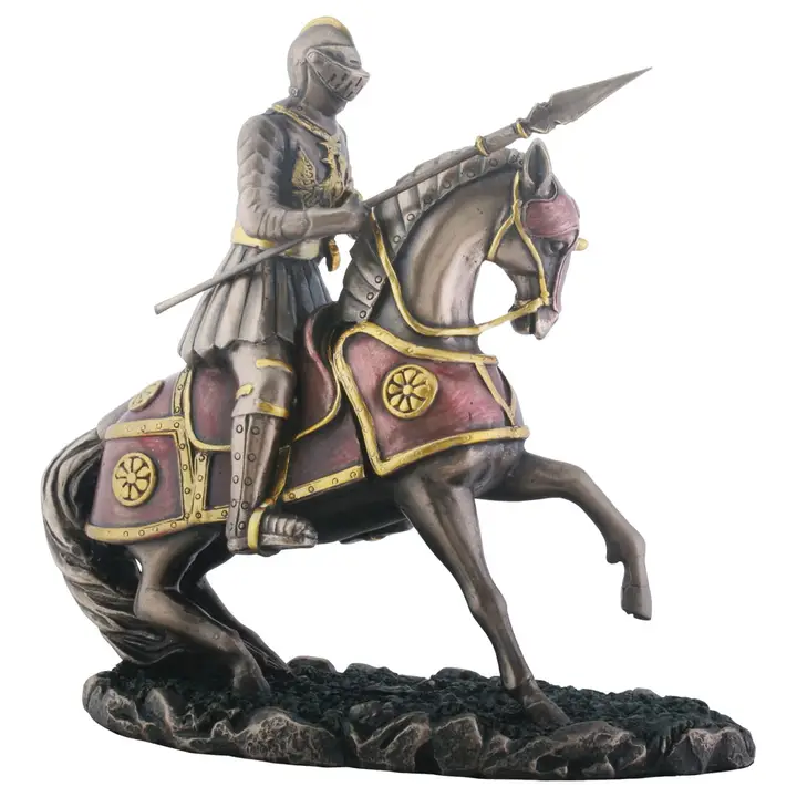 French Knight On Horse