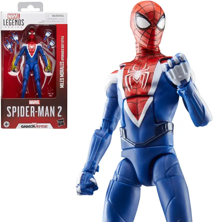 Spider-Man Marvel Legends Miles Morales Upgraded Suit Figure