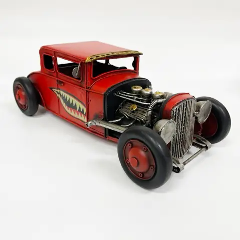 Red Hot Rod Metal Model