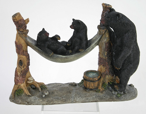 Bear Cubs in a Hammock