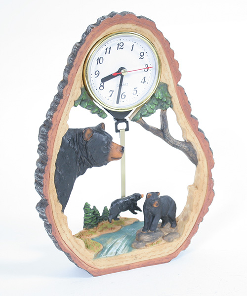Bear Table Clock