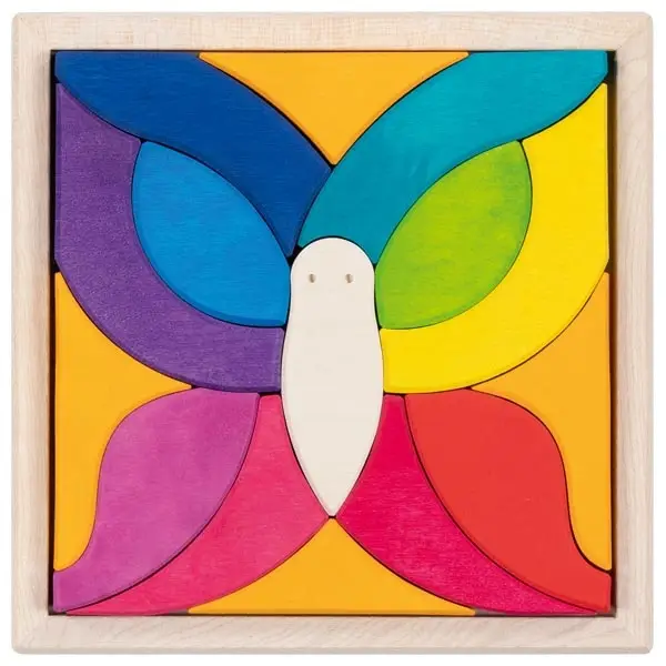 Tile Puzzle - Butterfly Mariposa