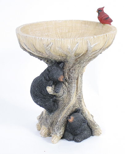 Bears & Cardinal Birdfeeder
