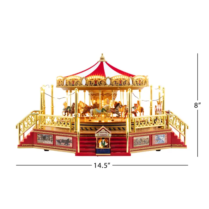 90th Anniversary World's Fair Boardwalk Carousel