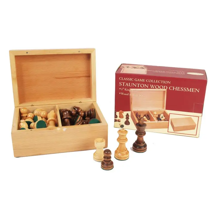 Staunton Wood Chessmen