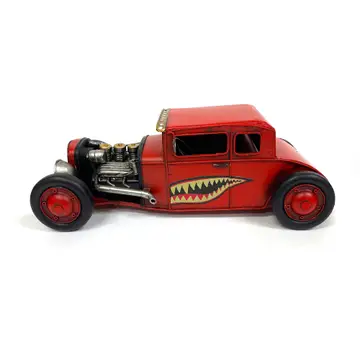 Red Hot Rod Metal Model