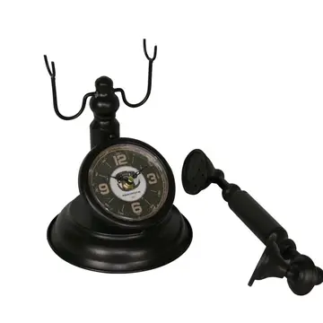 Vintage Telephone Table Clock