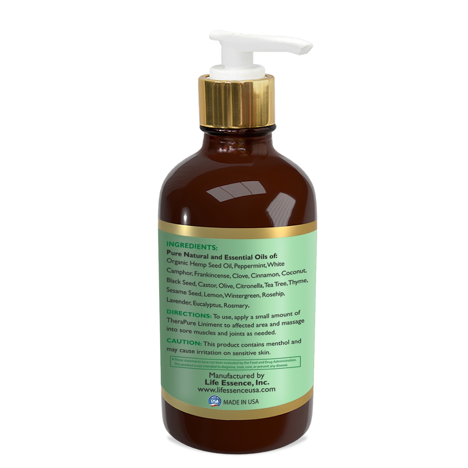 Organic Hemp Seed Oil For Pain – Supreme Pain Relief Ointment - 8oz