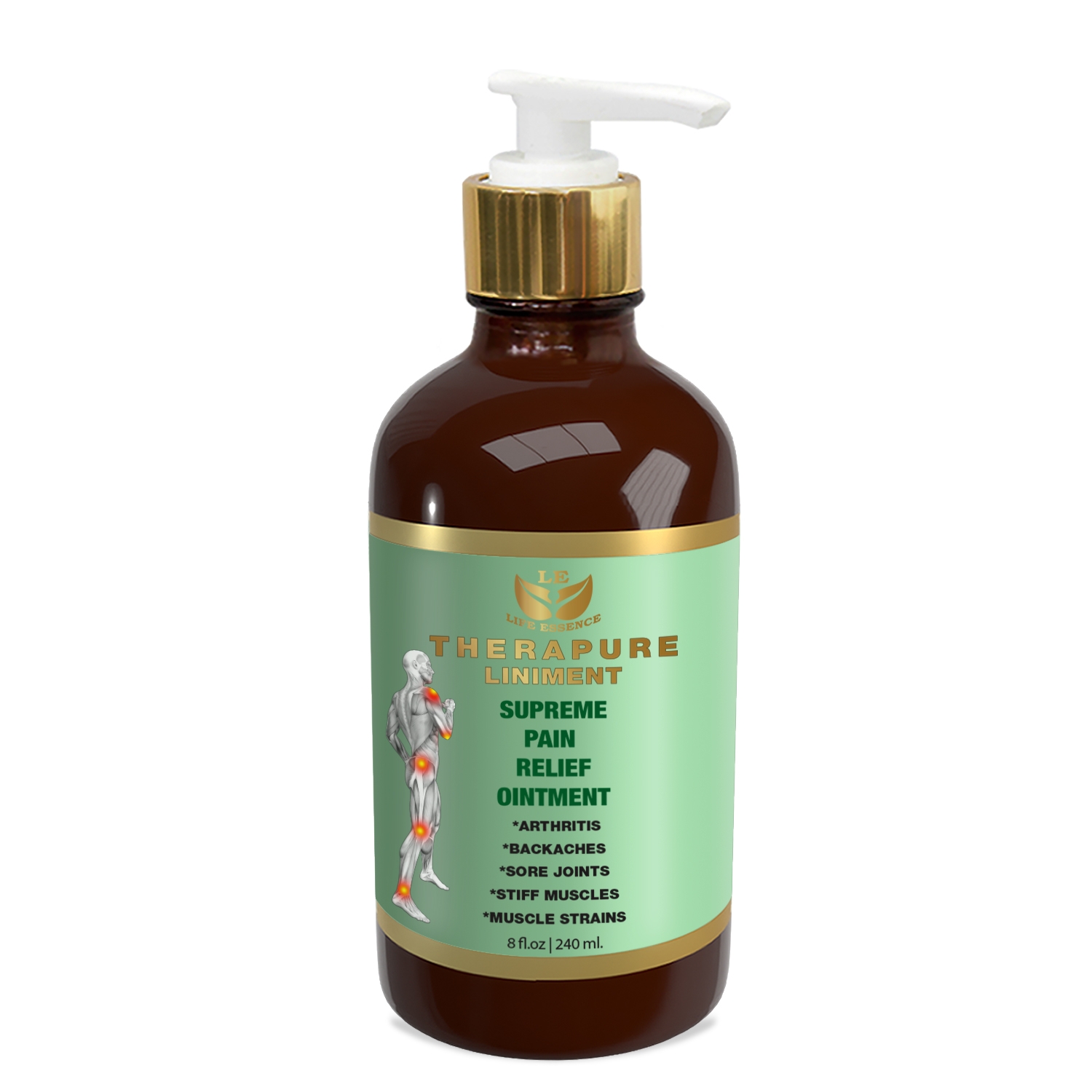 Organic Hemp Seed Oil For Pain – Supreme Pain Relief Ointment - 8oz