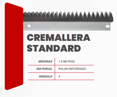 CREMALLERA STANDARD